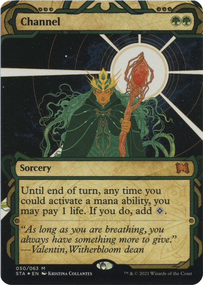 Channel (Foil Etched) [Strixhaven: Mystical Archive]