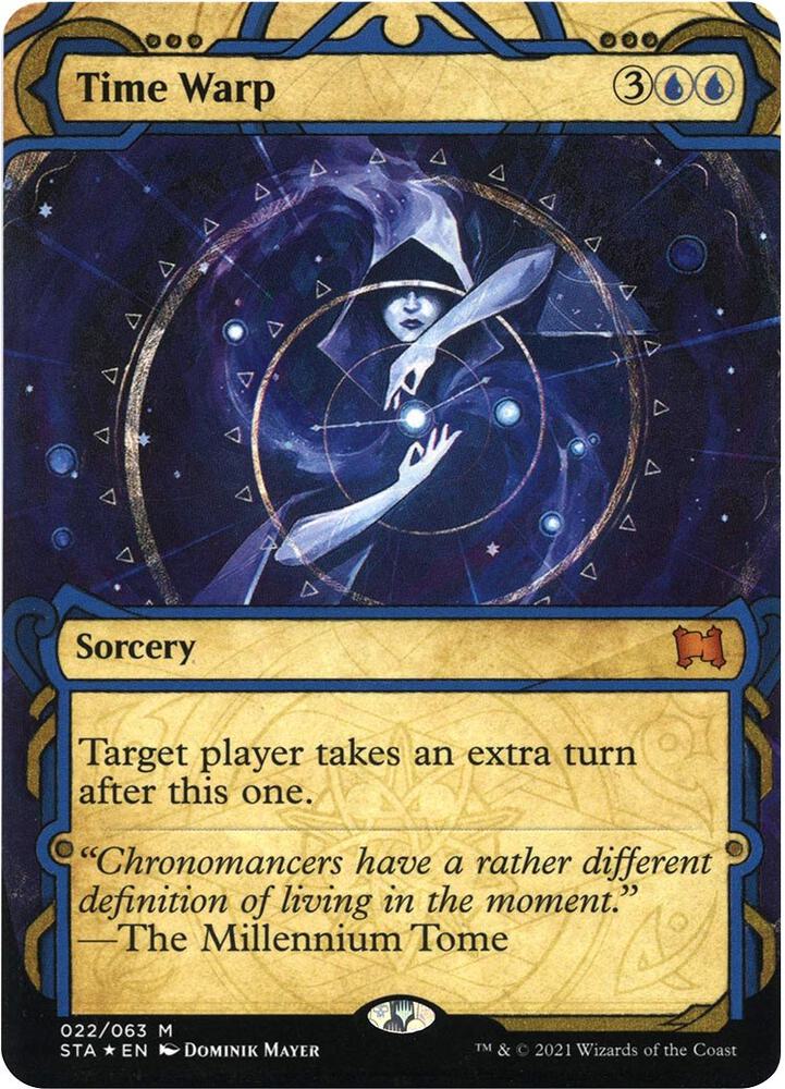 Time Warp (Foil Etched) [Strixhaven: Mystical Archive]