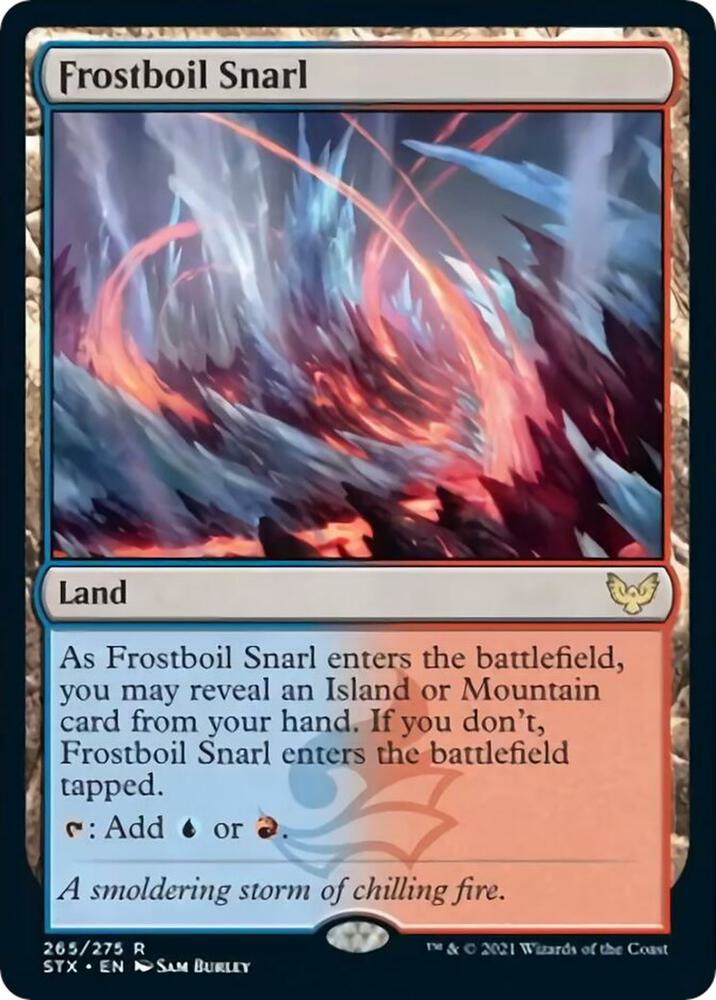 Frostboil Snarl [Strixhaven: School of Mages]