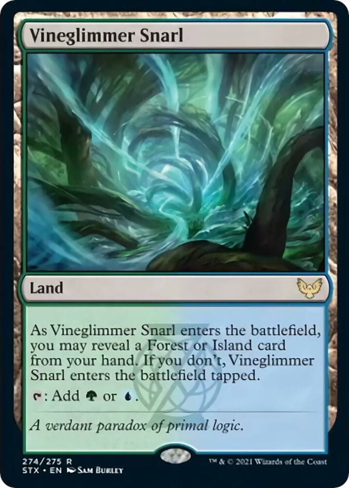 Vineglimmer Snarl [Strixhaven: School of Mages]