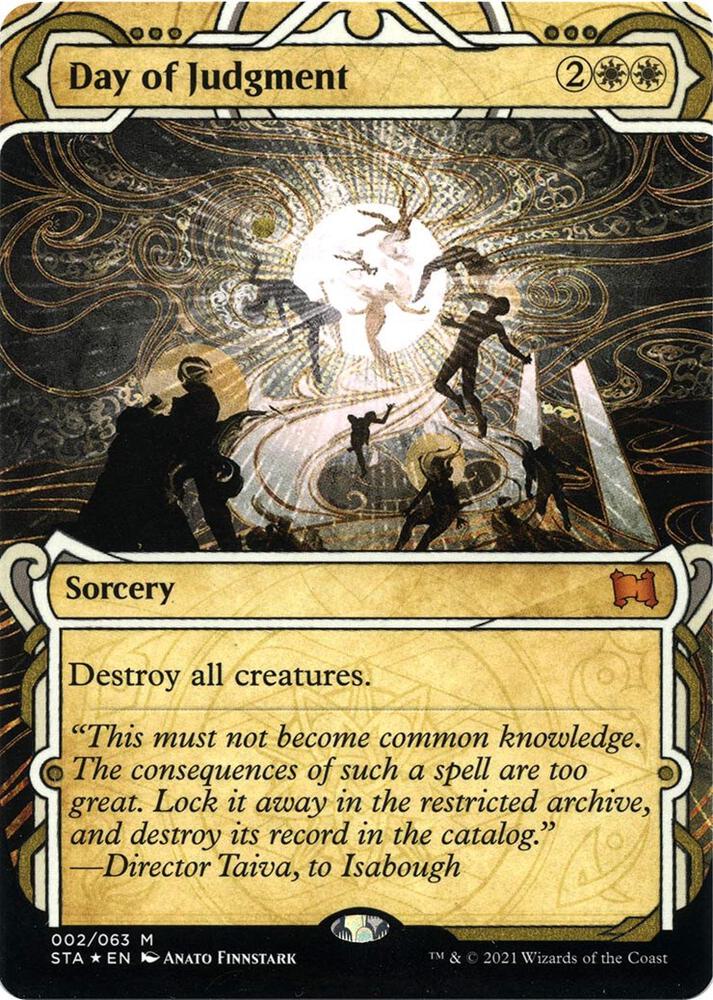 Day of Judgment (Foil Etched) [Strixhaven: Mystical Archive]