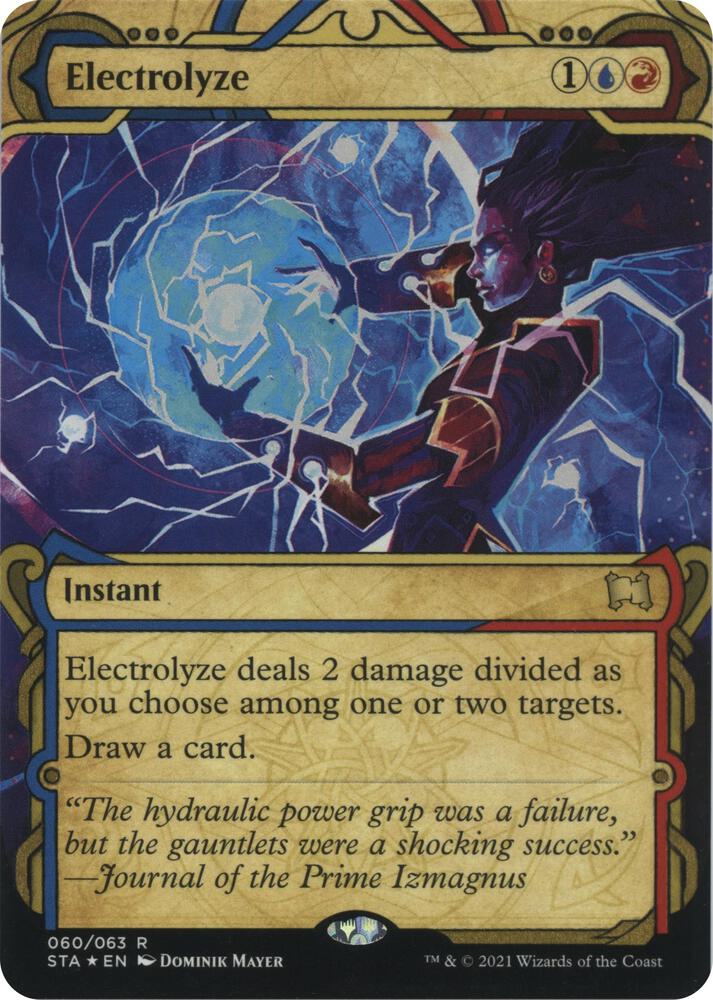 Electrolyze (Foil Etched) [Strixhaven: Mystical Archive]