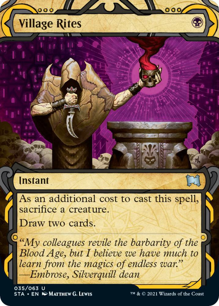 Village Rites [Strixhaven: Mystical Archive]