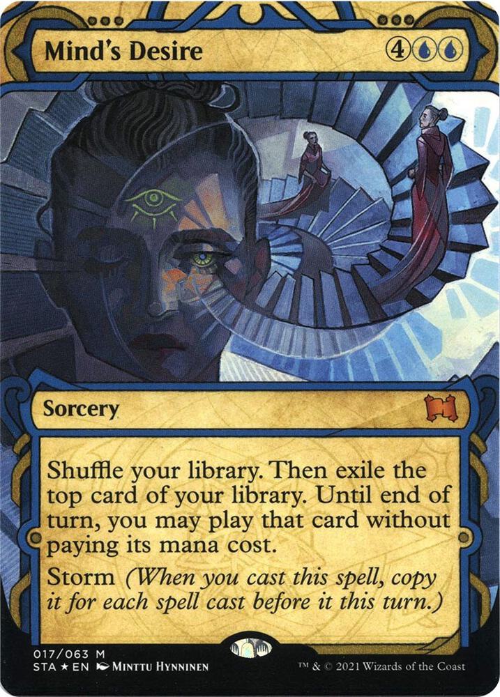 Mind's Desire (Foil Etched) [Strixhaven: Mystical Archive]