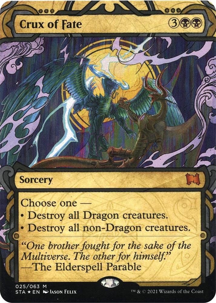 Crux of Fate (Foil Etched) [Strixhaven: School of Mages Mystical Archive]