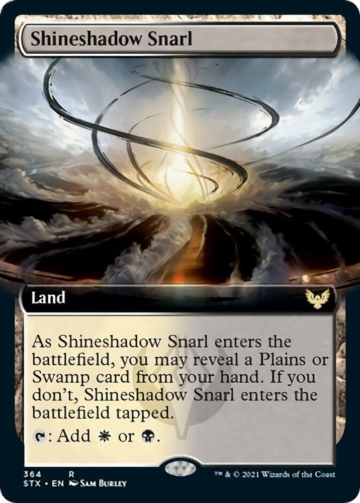 Shineshadow Snarl (Extended Art) [Strixhaven: School of Mages]