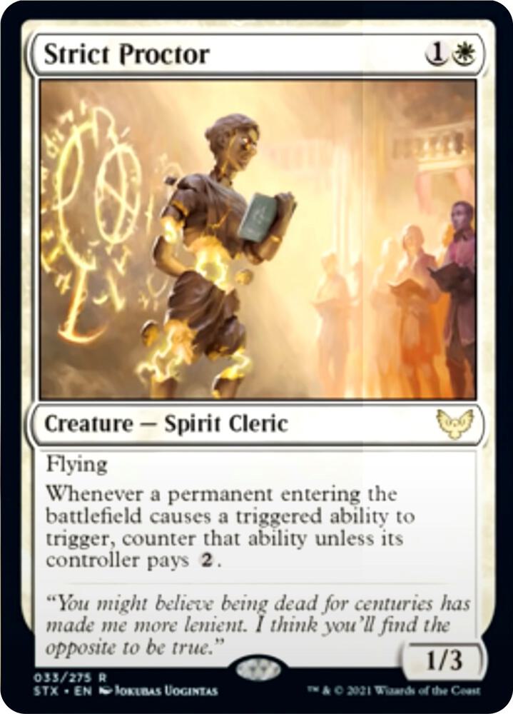Strict Proctor [Strixhaven: School of Mages]