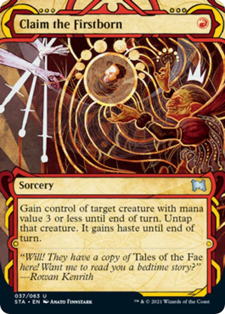 Claim the Firstborn [Strixhaven: Mystical Archive]
