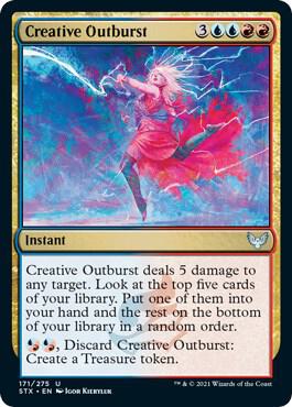 Creative Outburst [Strixhaven: School of Mages]