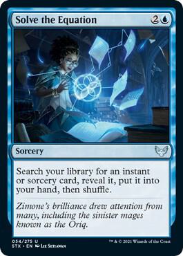 Solve the Equation [Strixhaven: School of Mages]