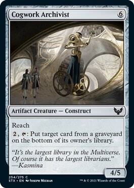 Cogwork Archivist [Strixhaven: School of Mages]