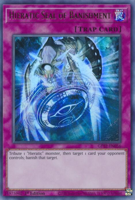 Hieratic Seal of Banishment [GFTP-EN056] Ultra Rare