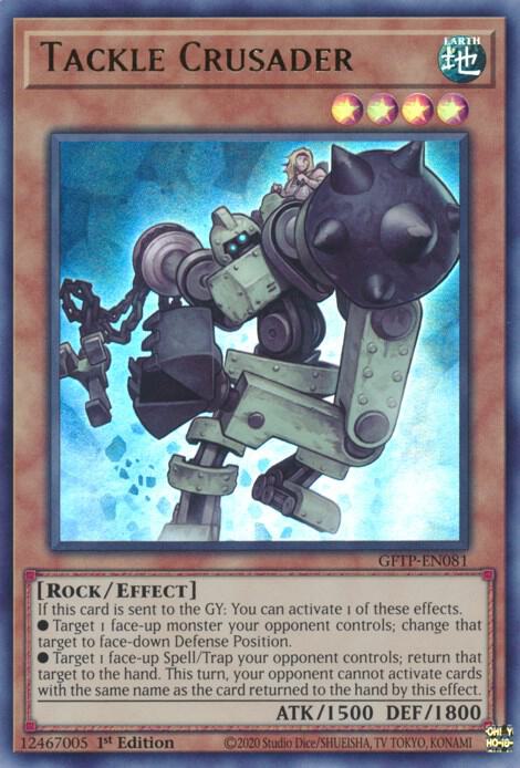Tackle Crusader [GFTP-EN081] Ultra Rare