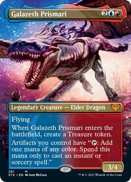 Galazeth Prismari (Borderless Alternate Art) [Strixhaven: School of Mages]