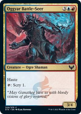 Oggyar Battle-Seer [Strixhaven: School of Mages]