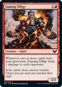 Fuming Effigy [Strixhaven: School of Mages]
