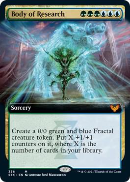 Body of Research (Extended Art) [Strixhaven: School of Mages]