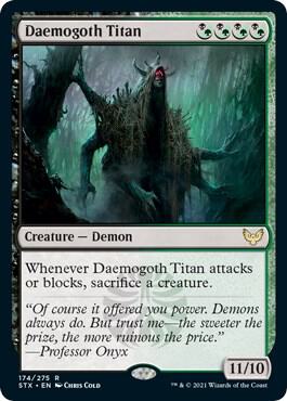 Daemogoth Titan [Strixhaven: School of Mages]