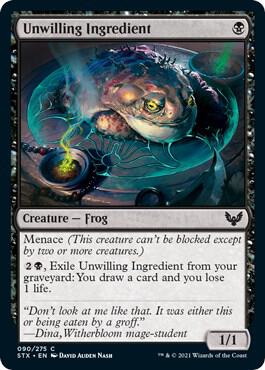 Unwilling Ingredient [Strixhaven: School of Mages]
