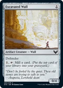 Excavated Wall [Strixhaven: School of Mages]