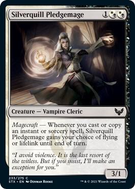 Silverquill Pledgemage [Strixhaven: School of Mages]