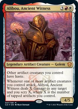 Alibou, Ancient Witness [Commander 2021]