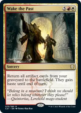 Wake the Past [Commander 2021]