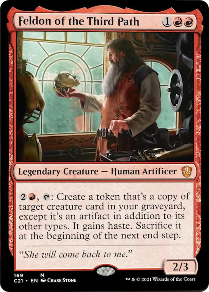 Feldon of the Third Path [Commander 2021]