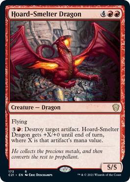 Hoard-Smelter Dragon [Commander 2021]