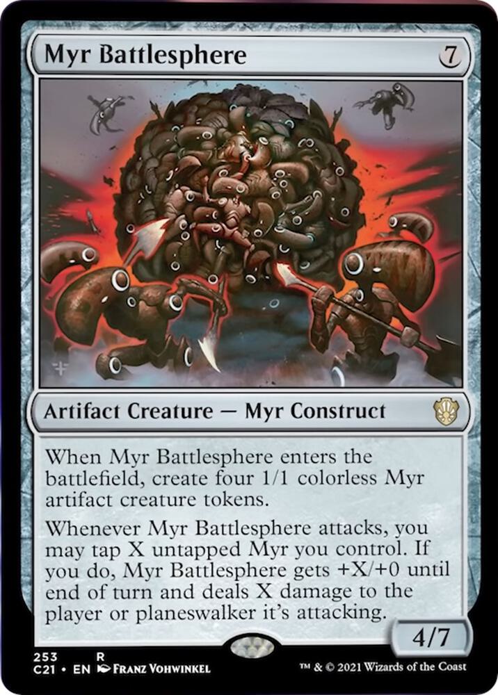 Myr Battlesphere [Commander 2021]