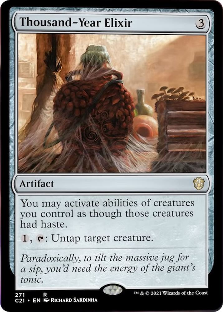 Thousand-Year Elixir [Commander 2021]