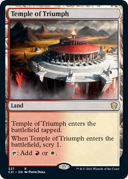 Temple of Triumph [Commander 2021]