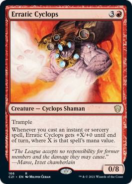 Erratic Cyclops [Commander 2021]