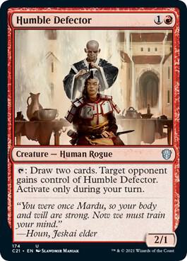 Humble Defector [Commander 2021]