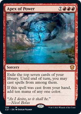 Apex of Power [Commander 2021]