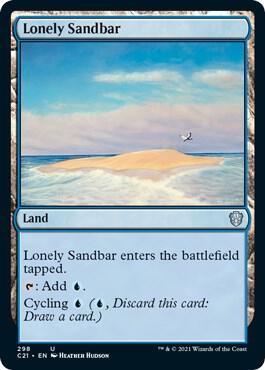 Lonely Sandbar [Commander 2021]