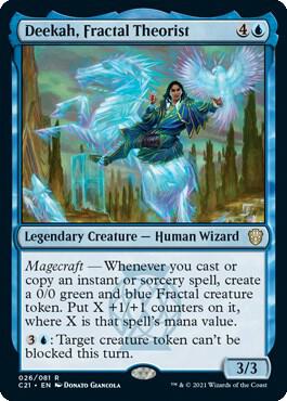 Deekah, Fractal Theorist [Commander 2021]