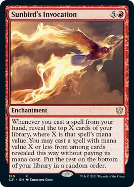 Sunbird's Invocation [Commander 2021]