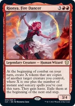 Rionya, Fire Dancer [Commander 2021]