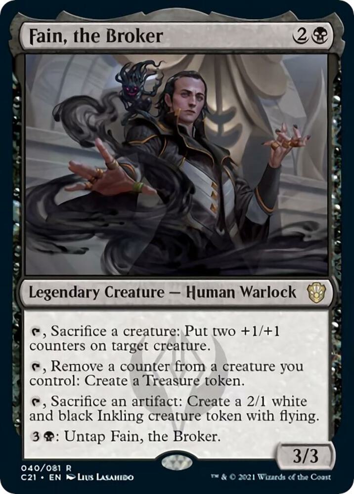 Fain, the Broker [Commander 2021]