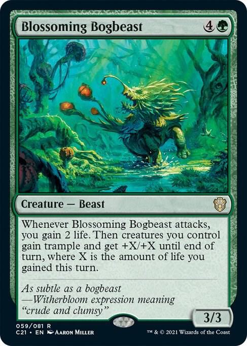 Blossoming Bogbeast [Commander 2021]