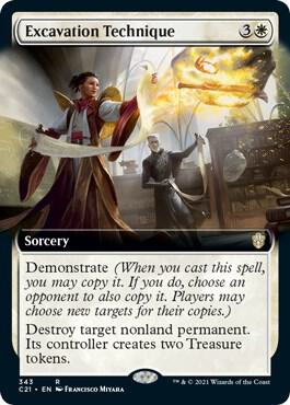 Excavation Technique (Extended Art) [Commander 2021]