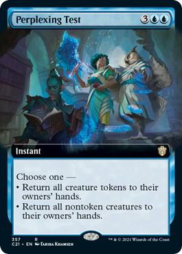 Perplexing Test (Extended Art) [Commander 2021]