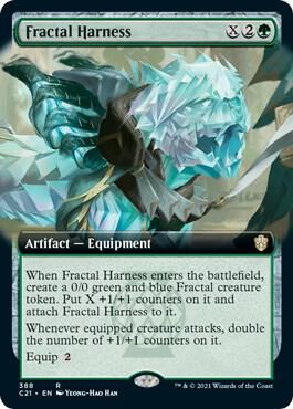 Fractal Harness (Extended Art) [Commander 2021]