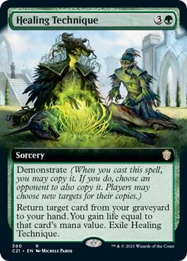 Healing Technique (Extended Art) [Commander 2021]