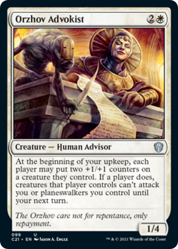 Orzhov Advokist [Commander 2021]