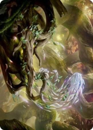 Emergent Sequence Art Card [Strixhaven: School of Mages Art Series]