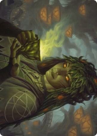 Dina, Soul Steeper Art Card [Strixhaven: School of Mages Art Series]