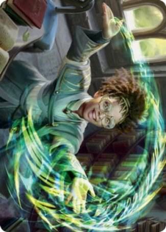 Eureka Moment Art Card [Strixhaven: School of Mages Art Series]