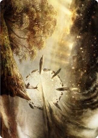 Harness Infinity Art Card [Strixhaven: School of Mages Art Series]